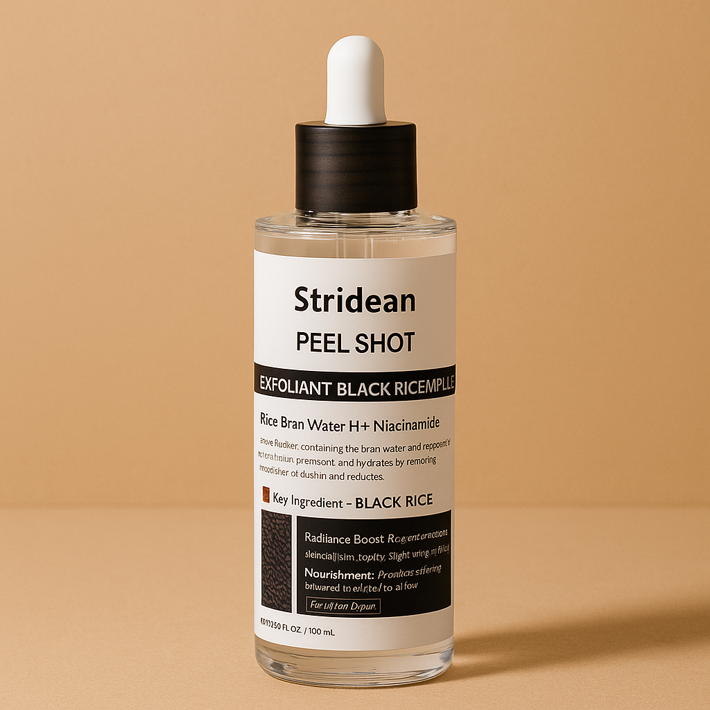 Peel Shot Glow Rice Ampoule Serums for Brightening, Exfoliating, and Moisturizing - Suitable for All Skin Types